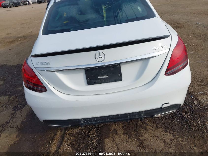 2020 MERCEDES-BENZ C 300 4MATIC - WDDWF8EB7LR526522