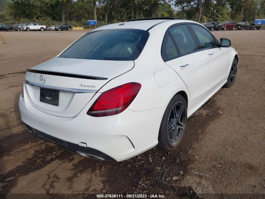 2020 MERCEDES-BENZ C 300 4MATIC - WDDWF8EB7LR526522