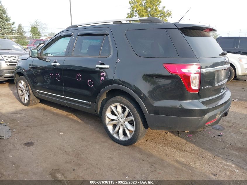 2013 FORD EXPLORER LIMITED - 1FM5K8F89DGC69215