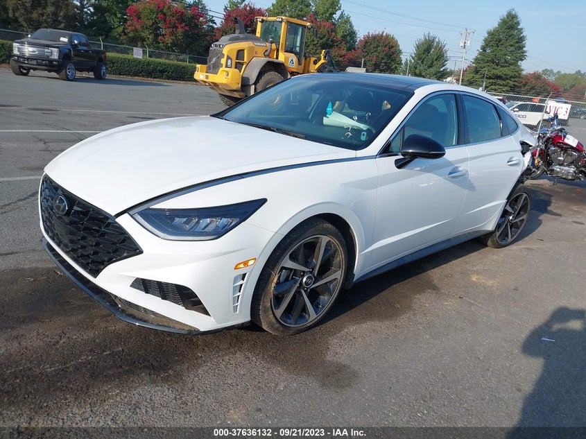 2021 HYUNDAI SONATA 1.6L TURBO-GDI DOHC (VIN: 5NPEJ4J23MH093132