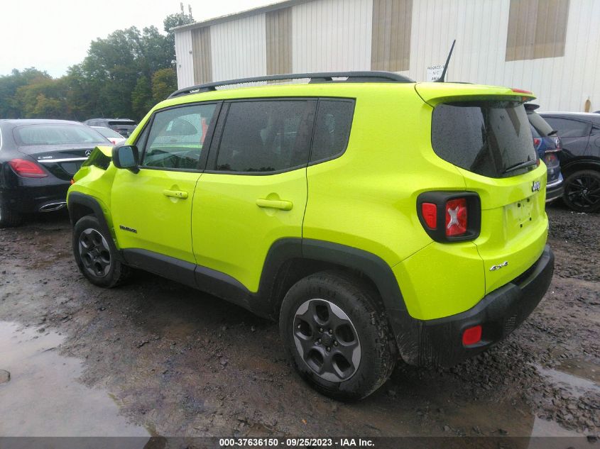 2017 JEEP RENEGADE SPORT - ZACCJBAB6HPG60524