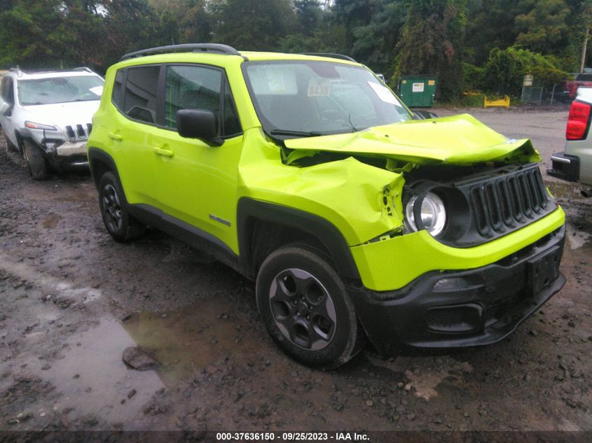 2017 JEEP RENEGADE SPORT - ZACCJBAB6HPG60524