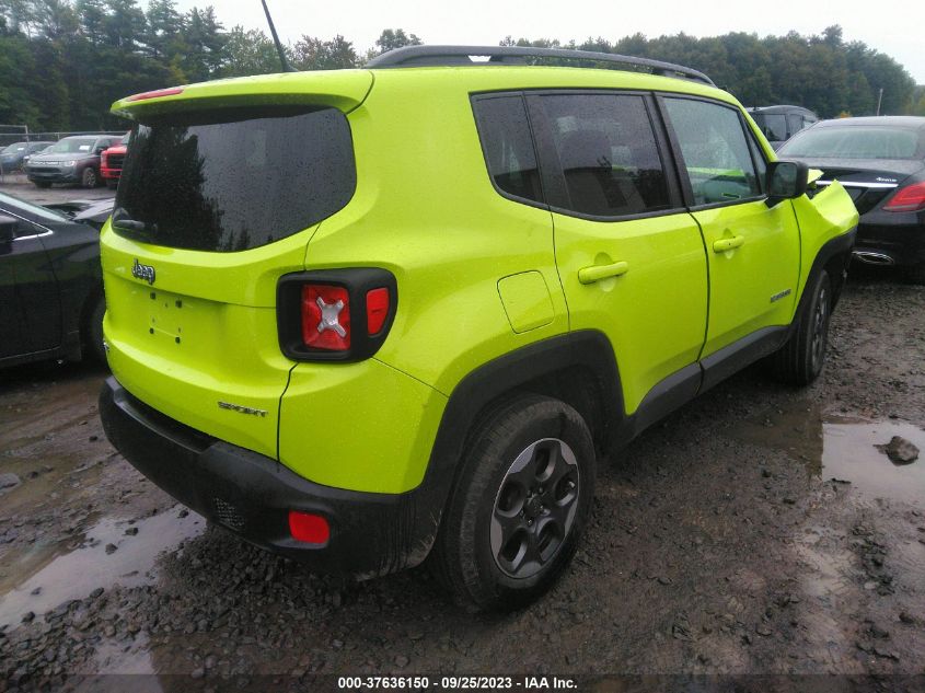 2017 JEEP RENEGADE SPORT - ZACCJBAB6HPG60524