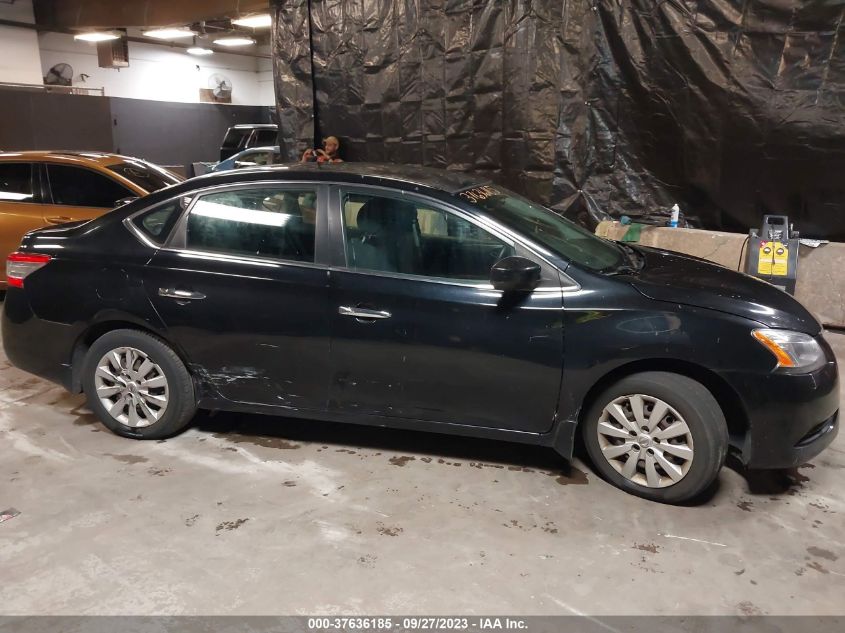 2013 NISSAN SENTRA SV - 1N4AB7AP3DN909979