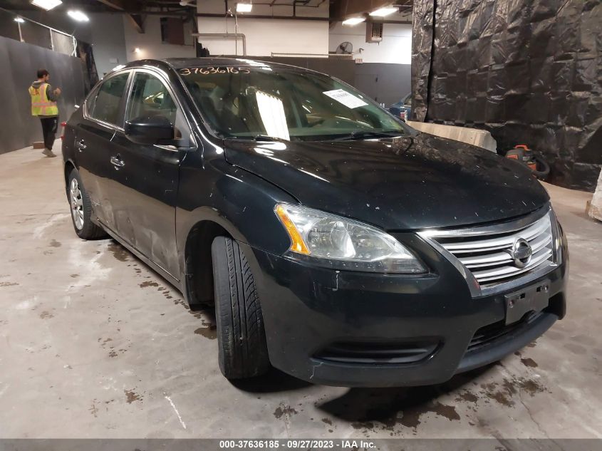 2013 NISSAN SENTRA SV - 1N4AB7AP3DN909979