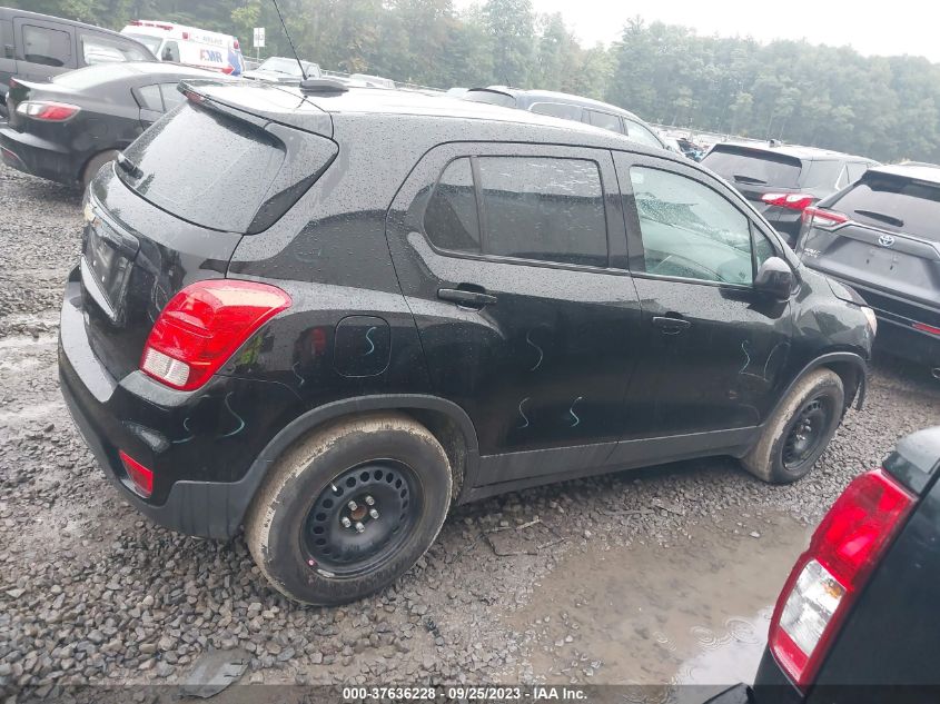 2018 CHEVROLET TRAX LS - 3GNCJKSB1JL281953