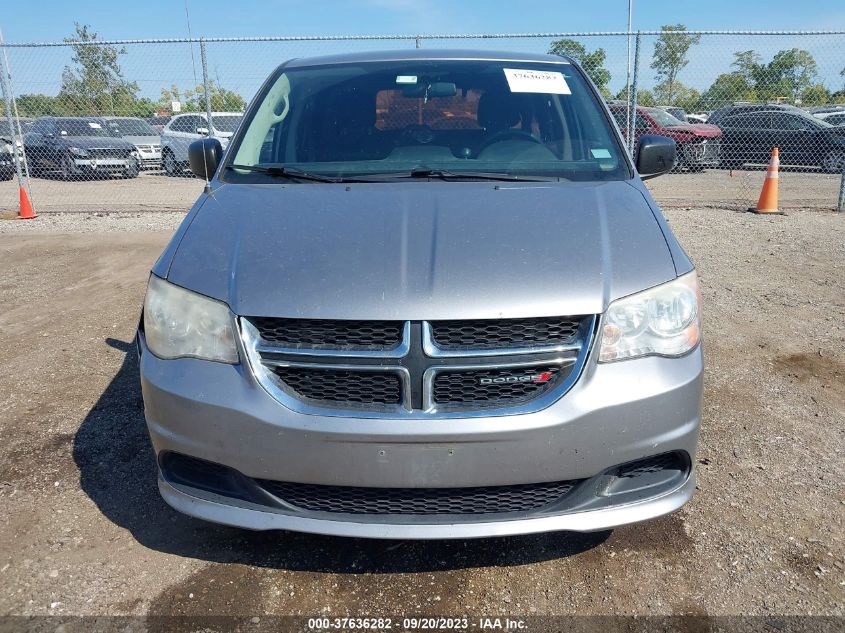 2013 DODGE GRAND CARAVAN SE - 2C4RDGBG1DR546641
