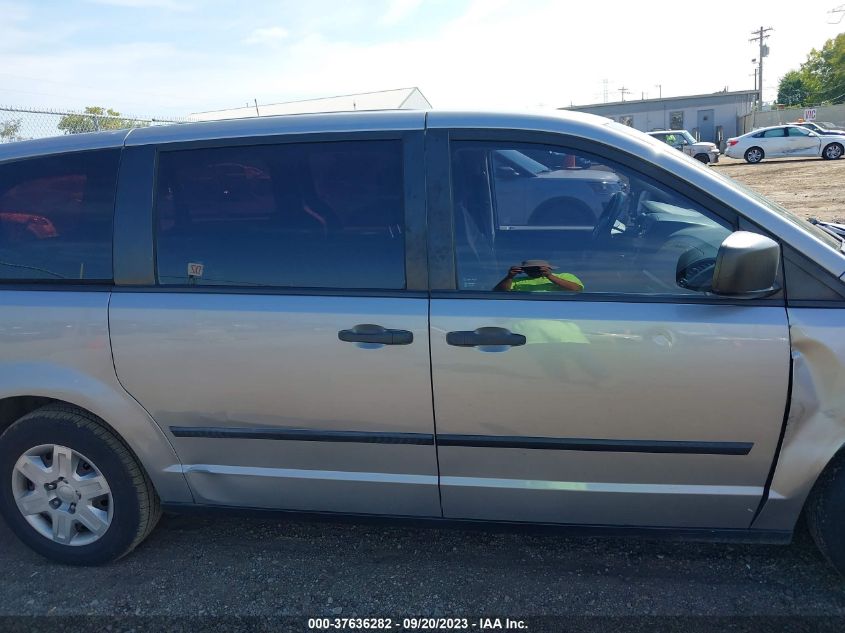 2013 DODGE GRAND CARAVAN SE - 2C4RDGBG1DR546641