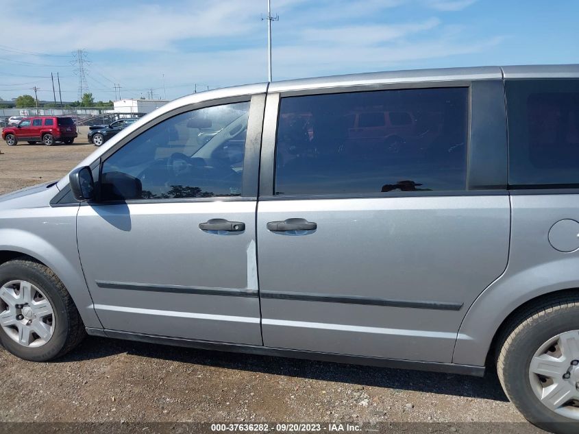 2013 DODGE GRAND CARAVAN SE - 2C4RDGBG1DR546641