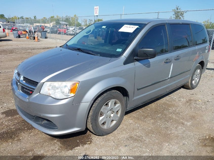 2013 DODGE GRAND CARAVAN SE - 2C4RDGBG1DR546641