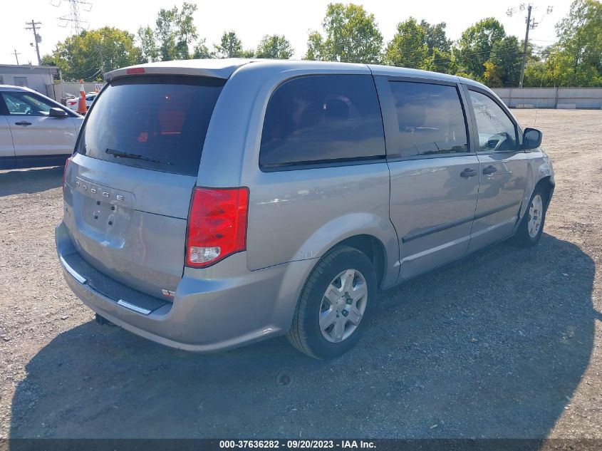 2013 DODGE GRAND CARAVAN SE - 2C4RDGBG1DR546641
