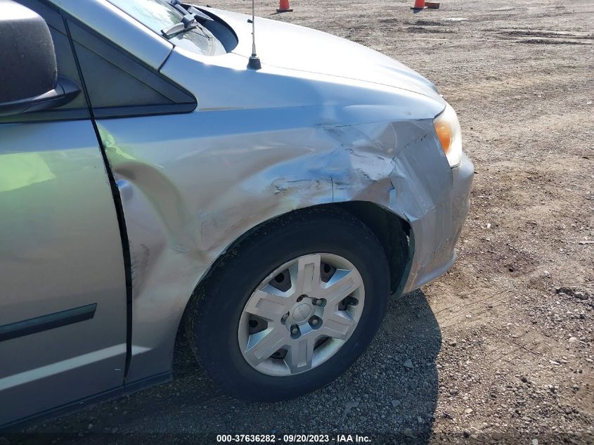 2013 DODGE GRAND CARAVAN SE - 2C4RDGBG1DR546641