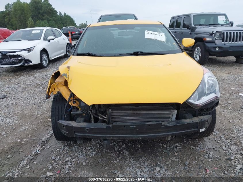 2016 HYUNDAI VELOSTER - KMHTC6AD9GU269556