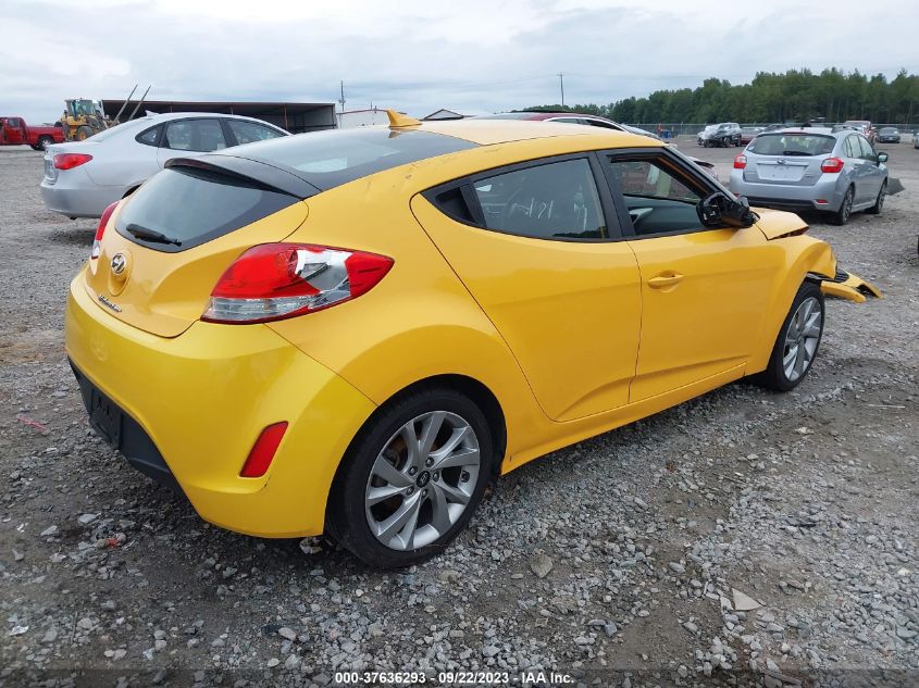 2016 HYUNDAI VELOSTER - KMHTC6AD9GU269556