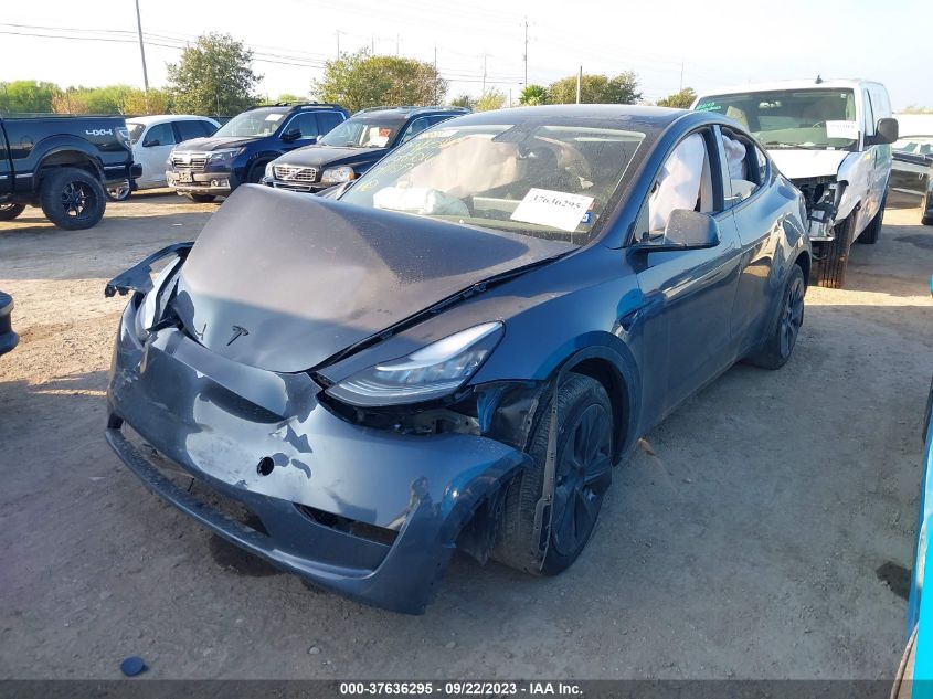 VIN 7SAYGDEE0PA051519 2023 TESLA MODEL Y