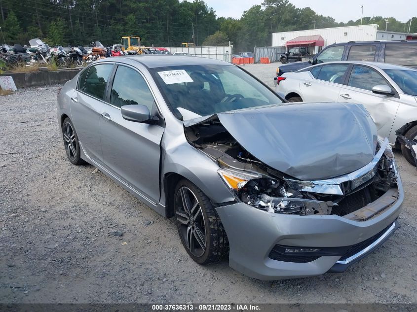 2017 HONDA ACCORD SEDAN SPORT - 1HGCR2F59HA201680