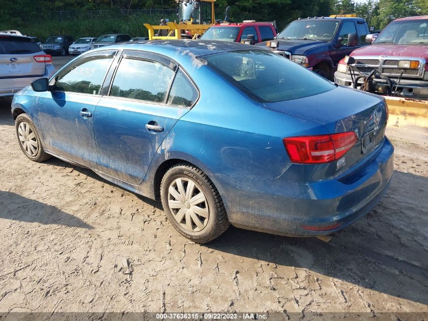 2015 VOLKSWAGEN JETTA SEDAN 2.0L S - 3VW1K7AJ7FM334902