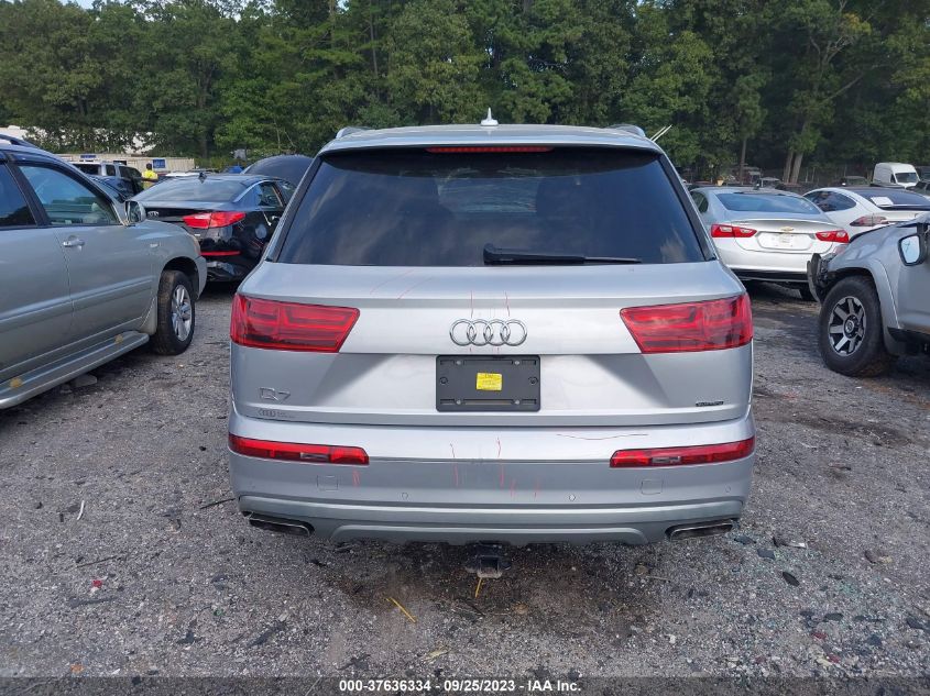 2017 AUDI Q7 PREMIUM PLUS - WA1LHAF77HD049131