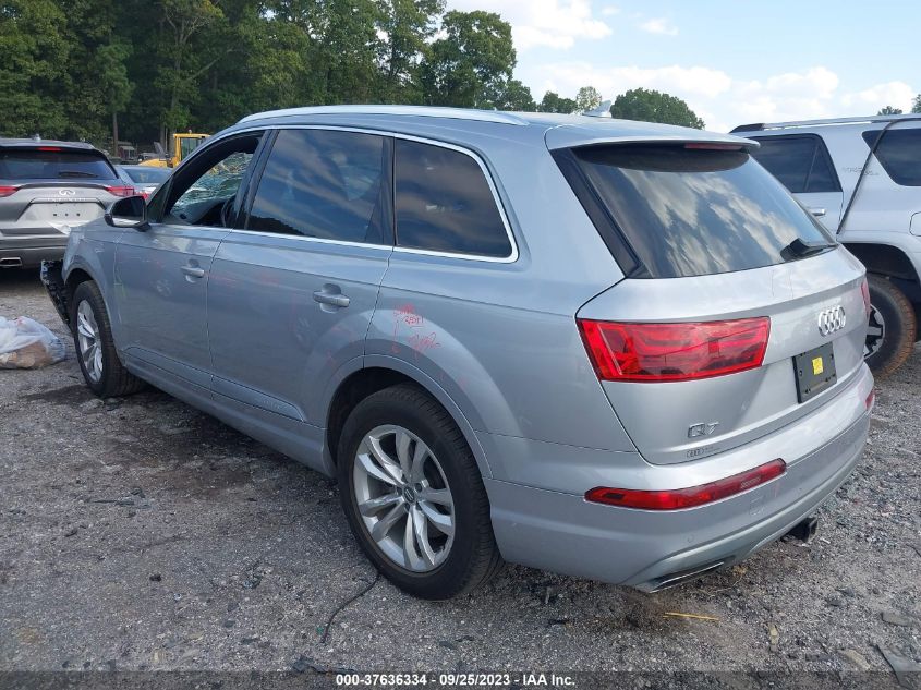 2017 AUDI Q7 PREMIUM PLUS - WA1LHAF77HD049131