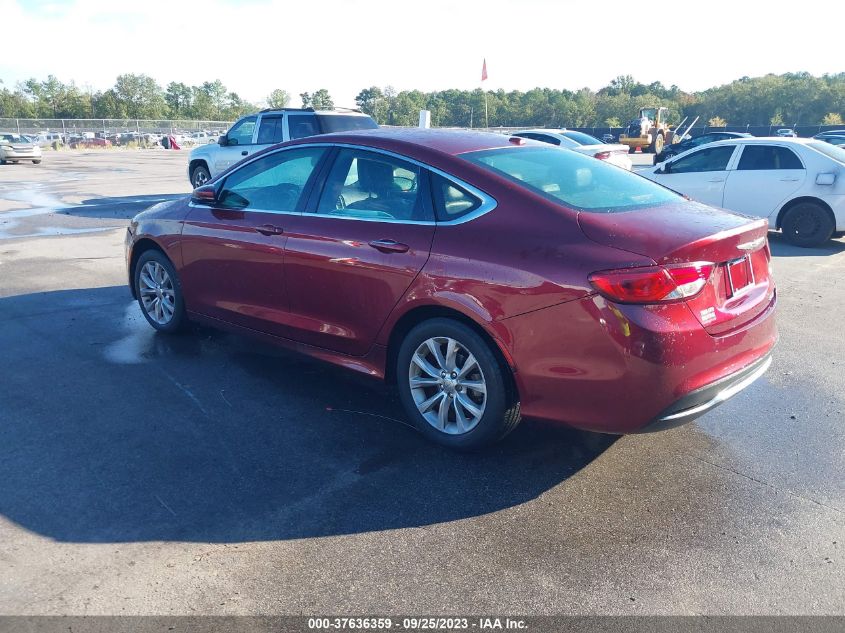 2015 CHRYSLER 200 C - 1C3CCCCB4FN545444