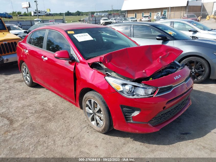 2022 KIA RIO S - 3KPA24ADXNE455086