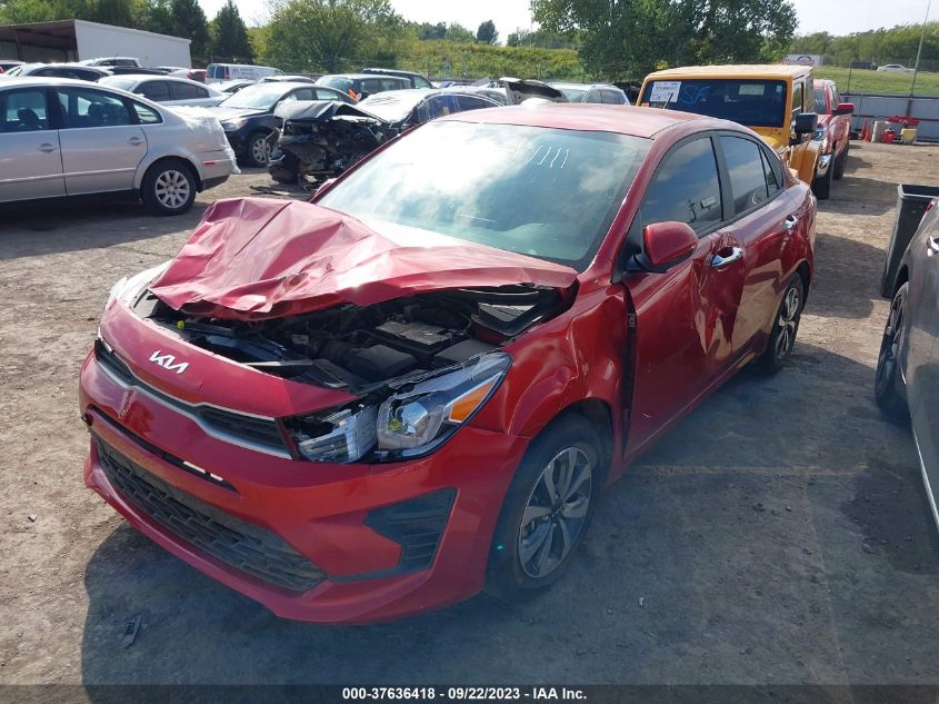 2022 KIA RIO S - 3KPA24ADXNE455086