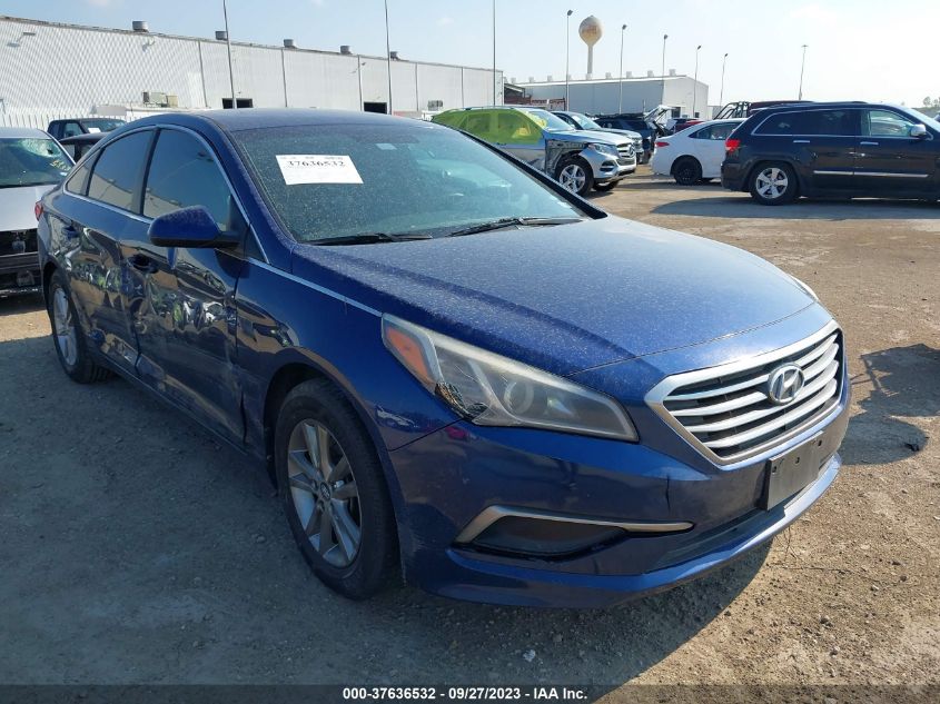 2016 HYUNDAI SONATA 2.4L SE - 5NPE24AFXGH280890