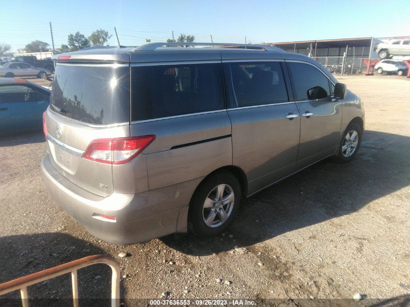 2013 NISSAN QUEST SV - JN8AE2KP6D9068630