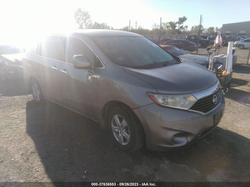2013 NISSAN QUEST SV - JN8AE2KP6D9068630