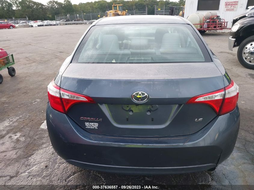 2014 TOYOTA COROLLA L/LE/S/S PLUS/LE PLUS - 2T1BURHE1EC062487