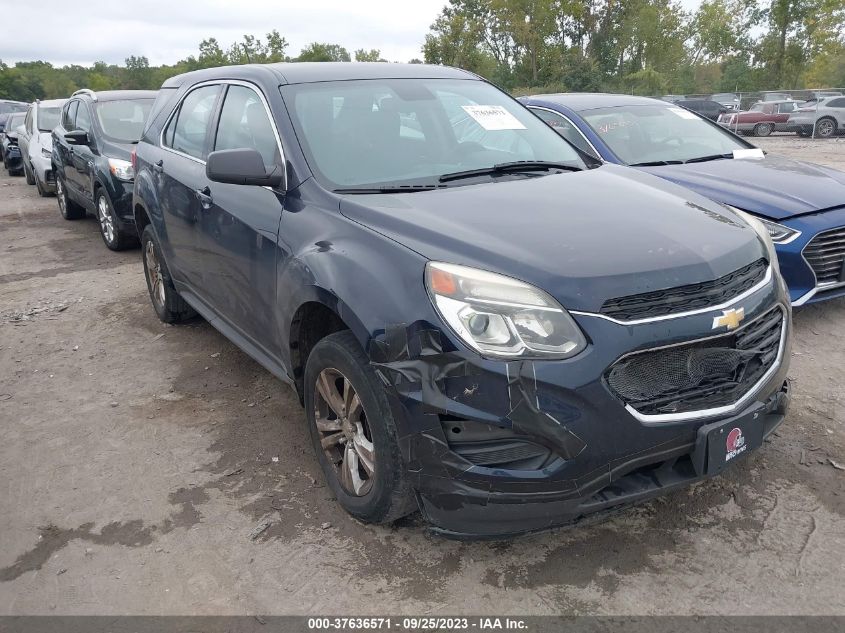 2017 CHEVROLET EQUINOX LS - 2GNALBEK8H1512002