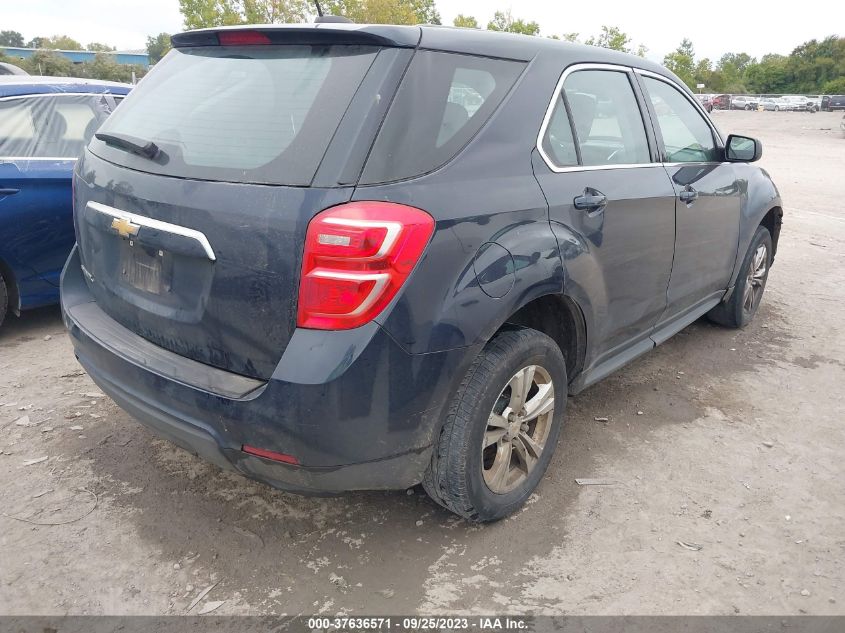 2017 CHEVROLET EQUINOX LS - 2GNALBEK8H1512002