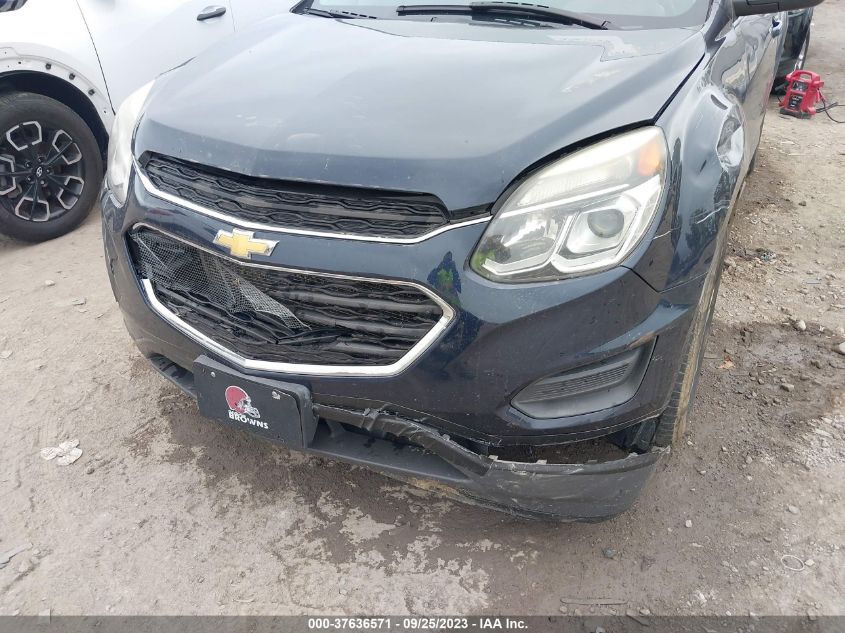 2017 CHEVROLET EQUINOX LS - 2GNALBEK8H1512002