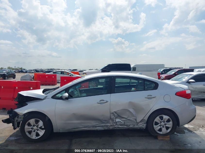 2015 KIA FORTE LX - KNAFK4A61F5415108