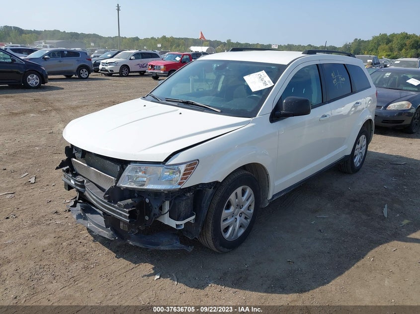 VIN 3C4PDCAB1LT199734 2020 DODGE JOURNEY SE VALUE