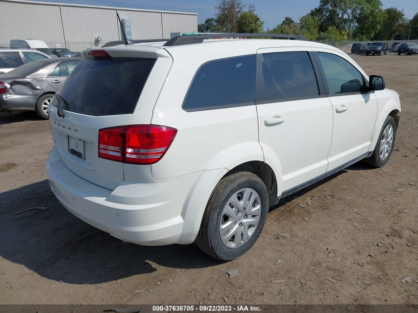 VIN 3C4PDCAB1LT199734 2020 DODGE JOURNEY SE VALUE