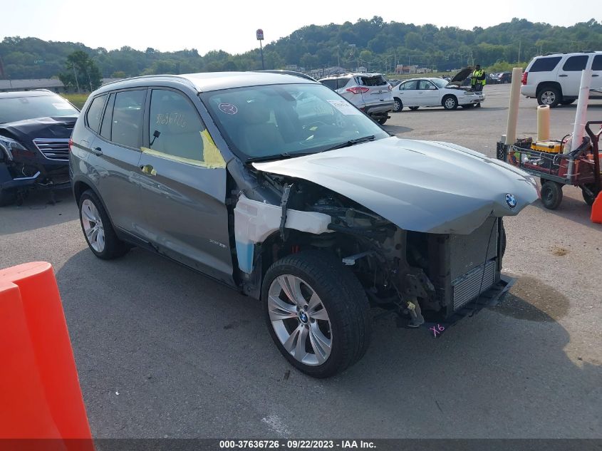 2016 BMW X3 XDRIVE28I - 5UXWX9C54G0D63883