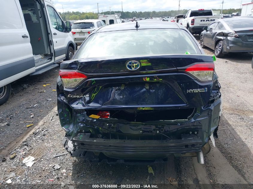 2022 TOYOTA COROLLA HYBRID LE - JTDEAMDE6NJ044120