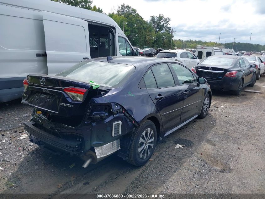 2022 TOYOTA COROLLA HYBRID LE - JTDEAMDE6NJ044120