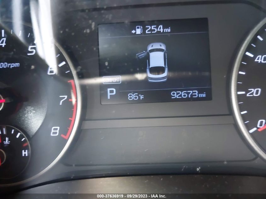 2018 KIA STINGER - KNAE15LA5J6031129