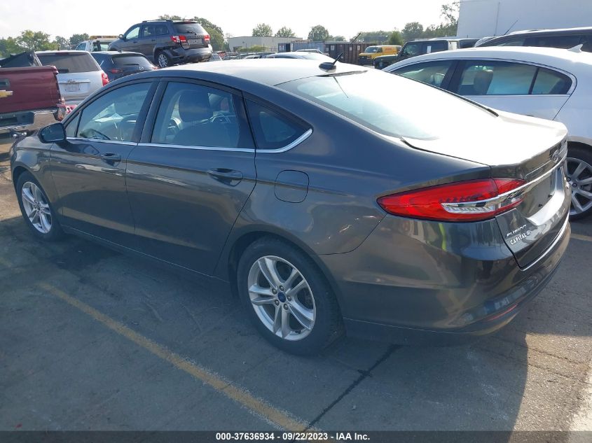 2018 FORD FUSION SE - 3FA6P0HD7JR171025