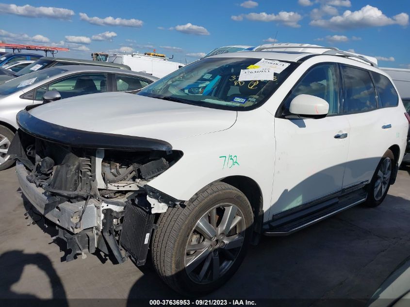 2013 NISSAN PATHFINDER PLATINUM - 5N1AR2MMXDC682548