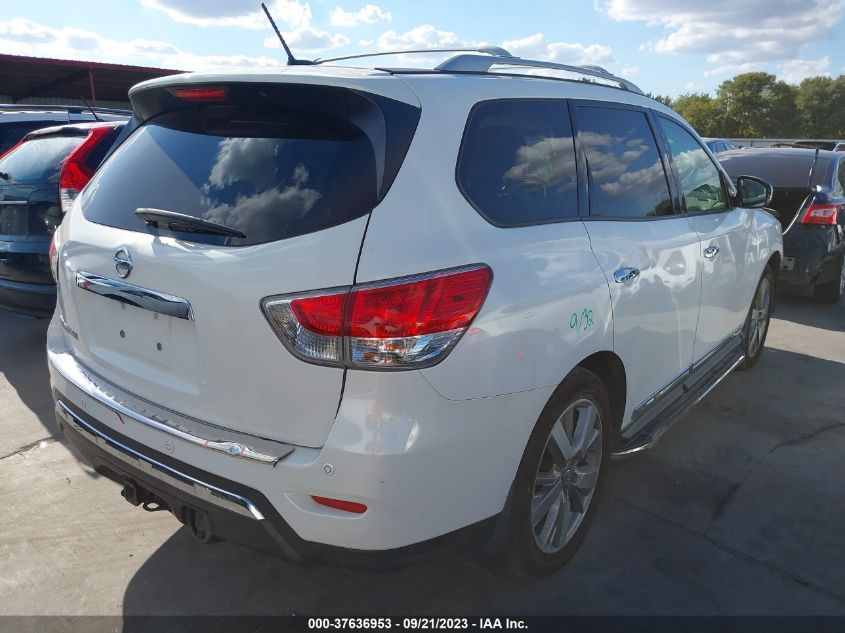2013 NISSAN PATHFINDER PLATINUM - 5N1AR2MMXDC682548