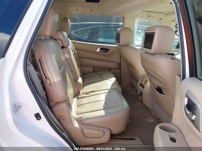 2013 NISSAN PATHFINDER PLATINUM - 5N1AR2MMXDC682548