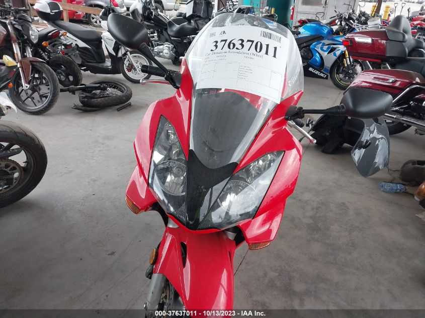 2005 HONDA VFR800 JH2RC46125M700552