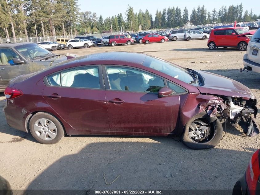 2018 KIA FORTE LX - 3KPFL4A72JE208264