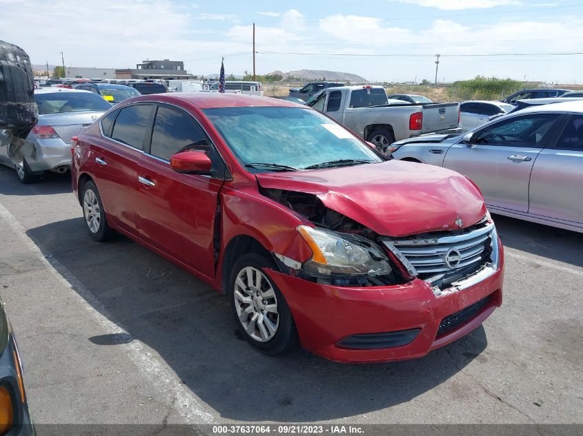 2014 NISSAN SENTRA S/SV/SR/SL - 3N1AB7AP7EY229696