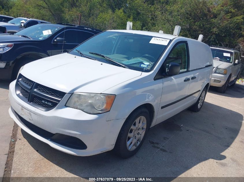 2014 RAM CARGO VAN TRADESMAN 2C4JRGAG4ER428200