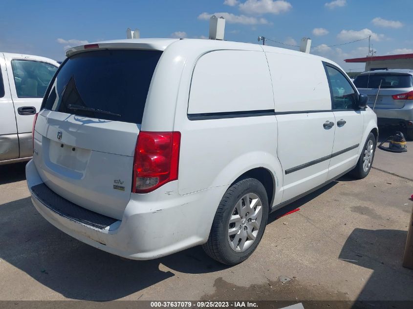2014 RAM CARGO VAN TRADESMAN 2C4JRGAG4ER428200