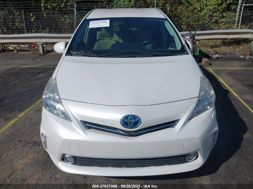 2013 TOYOTA PRIUS V TWO/THREE/FIVE - JTDZN3EUXD3212107
